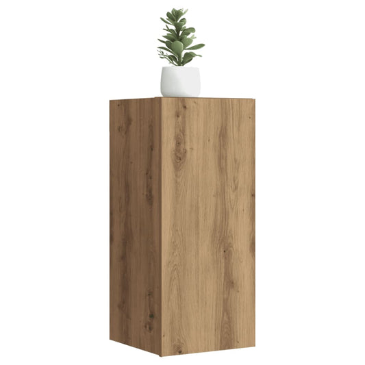 Tv-Meubel 30,5X30X Bewerkt Hout